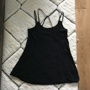 Brandy Melville Black Slip Dress